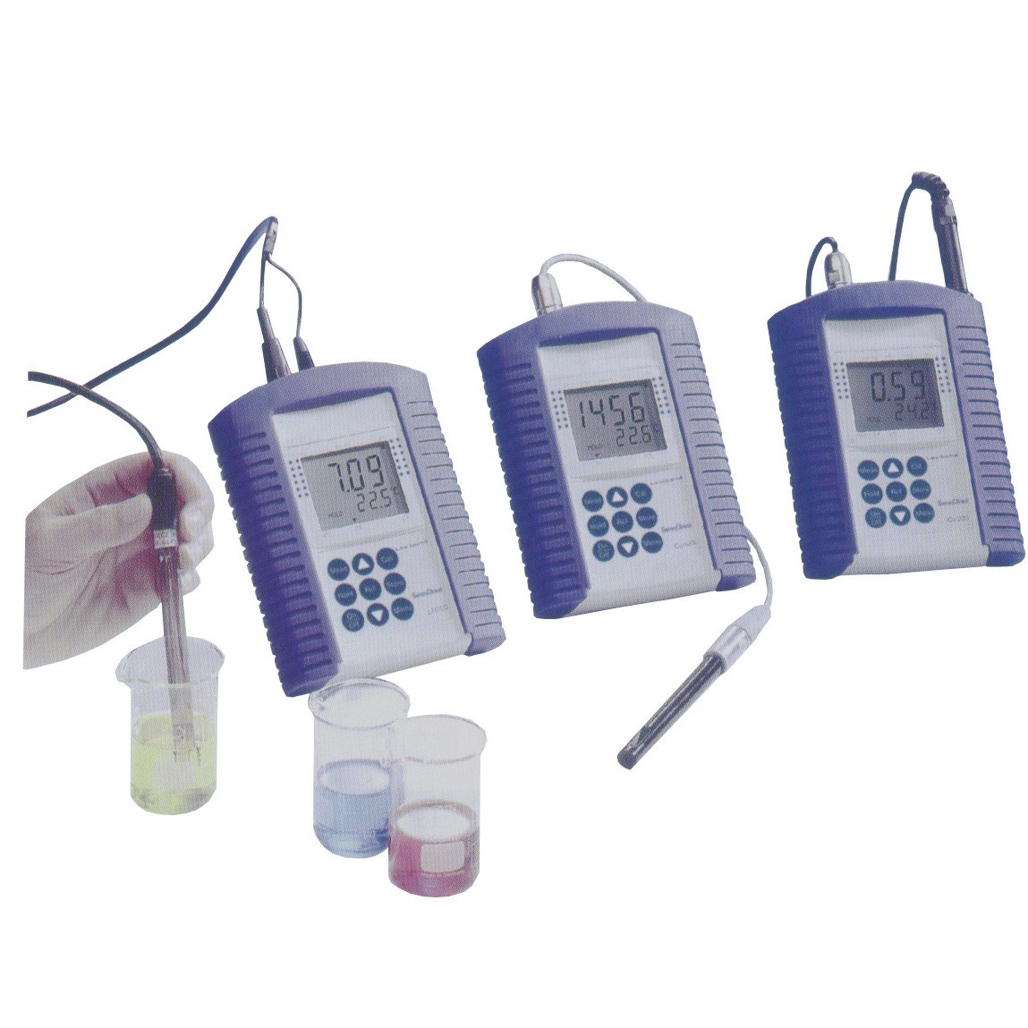 罗威邦PH200微电脑便携式酸度/ORP测定仪