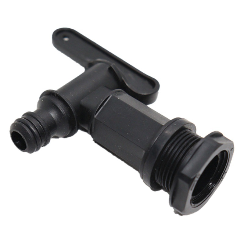 IBC Ton barril S60 * 6 Ton barril accesorios Ton barril jardín pequeña boquilla conjunta cubo conector grifo boquilla de agua