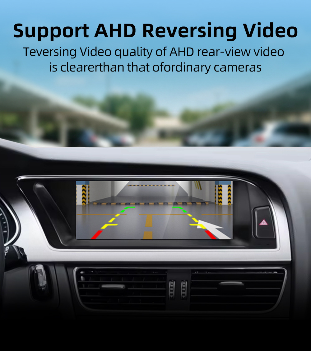 Car navigation central control screen suitable for Audi A4 RS4 B8 B8.5 8K Android reversing camera multimedia playback