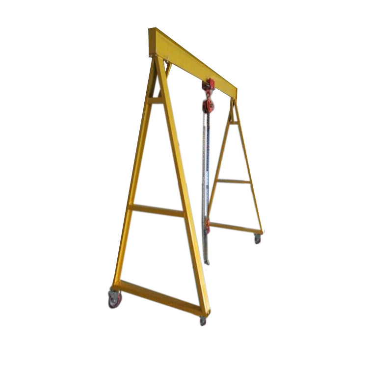 广州起重机龙门架 小型2吨移动式龙门架 模具车间用龙门吊架价格