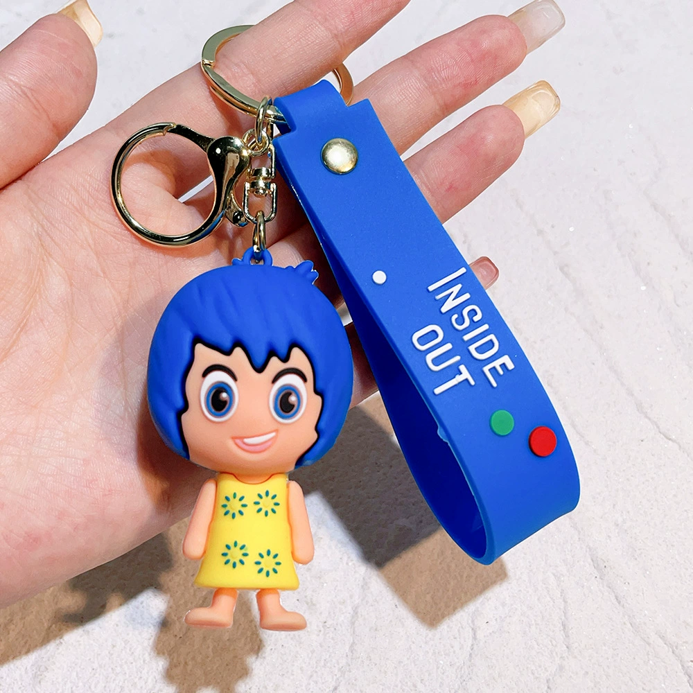 2024 Movie Brand Agent Team Key Buckle Cute Dr. Emipbier's worrying key chain Men and women hanging decoration