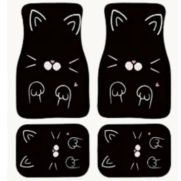 Cross-border Dirty Mat Amazon – Avtomobil döşəmə paspasları - new-car-floor-mats-86-3344cm-two-piece-pack