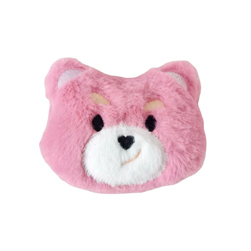 Red Color DIY Plush Strawberry Bear Mascot Scarf Slippers Accessory Decor Small Bear Brooch Headband Ornament