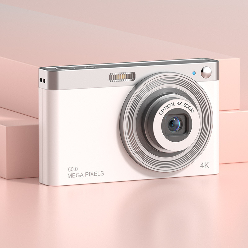 High-definition CCD student digital camera 50 million pixel ultra-thin card micro single telescopic lens cross-border English