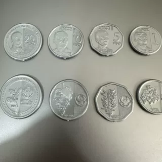 菲律宾纪念币游戏币20比索10比索5比索1比索塑料币定制美元硬币