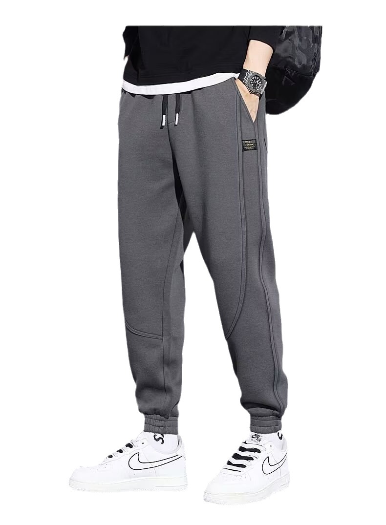 Pantalones casuales de secado rápido deportes sueltos otoño pantalones casuales pantalones sueltos pantalones harem estilo coreano moda recortada