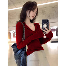 �}�Q�tɫ��ʽ����polo�Iᘿ���Ů�ﶬ�߼���V�I�ȴ�ë�´������