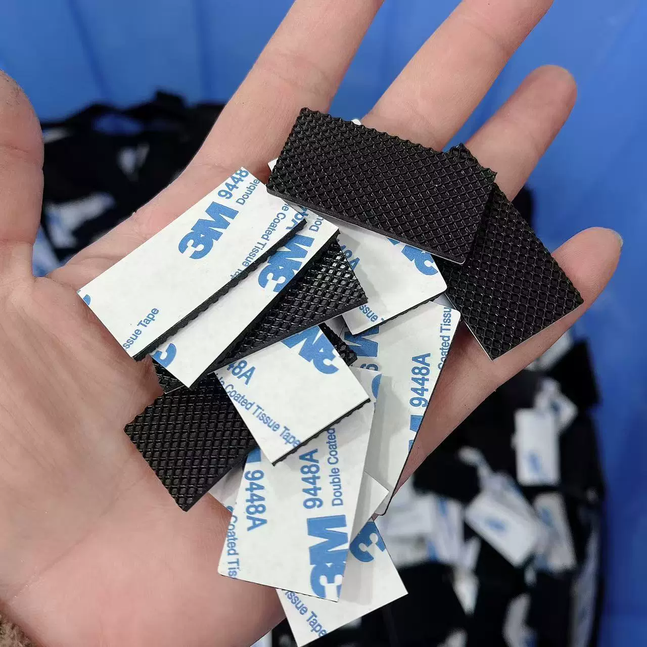 橡胶垫片背胶自粘垫片单面胶耐磨减震耐压胶垫圆形密封垫园片