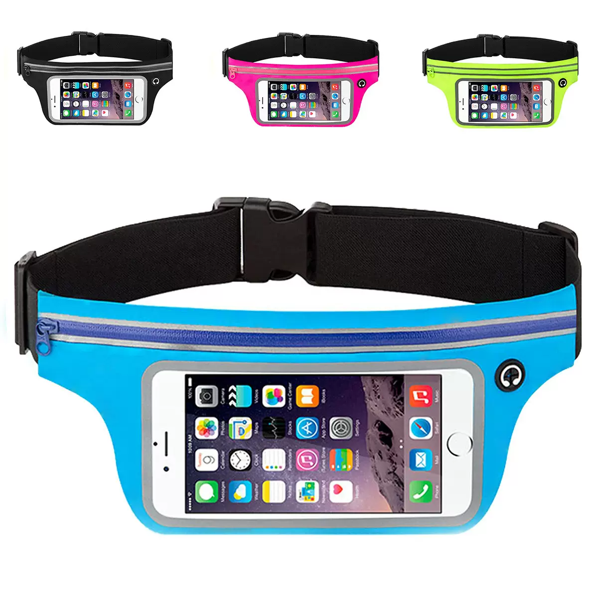 刀型腰包户外运动可触屏防水腰包跑步健身休闲多功能手机包男批发