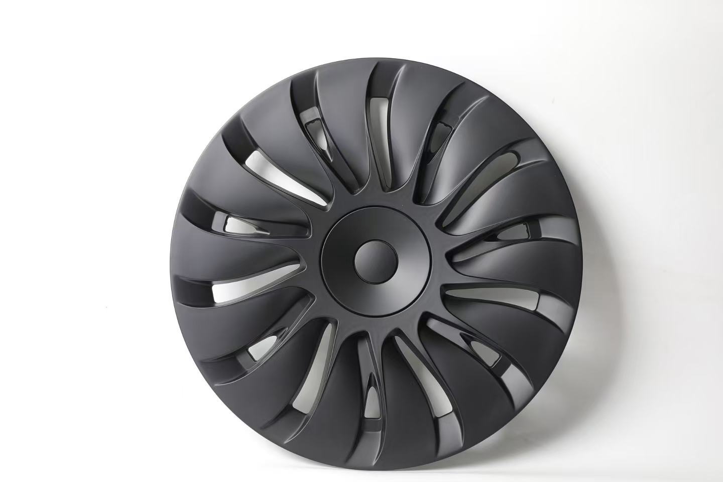 Tesla – Hub cover 3/Y Wheel - old-model-y-19-inch-small-cyclone-matte-black-glossy