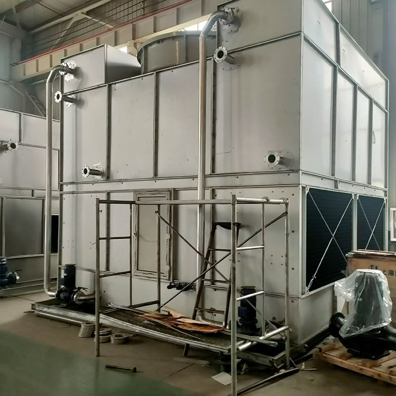 冷却塔冷水塔工业闭式冷却水塔不锈钢大小型高温100-200吨散热塔