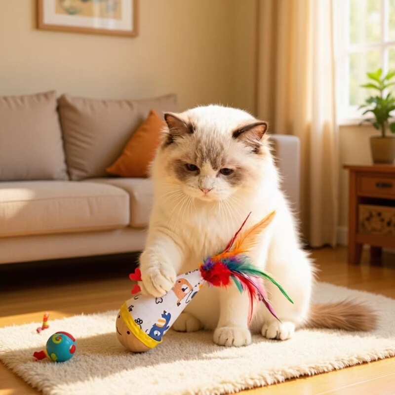 Popular Wobble Cat Toy, Boredom Buster, Pet Toy, Self-Entertaining Cat Wobble Toy, Dropshipping Available Popular Wobble Cat Toy, Boredom Buster, Pet Toy, Self-Entertaining Cat Wobble Toy, Dropshipping Available