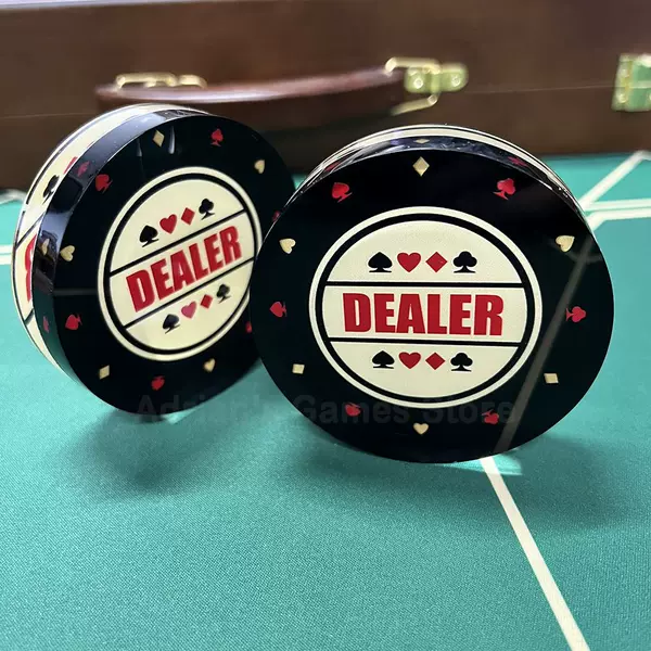Texas poker DEALER Zhuang code banker's position Zhuang brand Zhuang film pressure card Zhuang position Card button sign