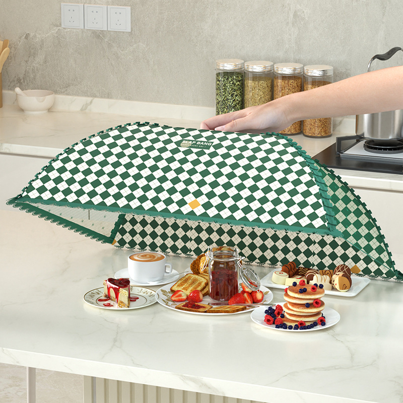 Cover for food, foldable food cover, new design for tablecloth, table cover, food umbrella, flies and dust proof