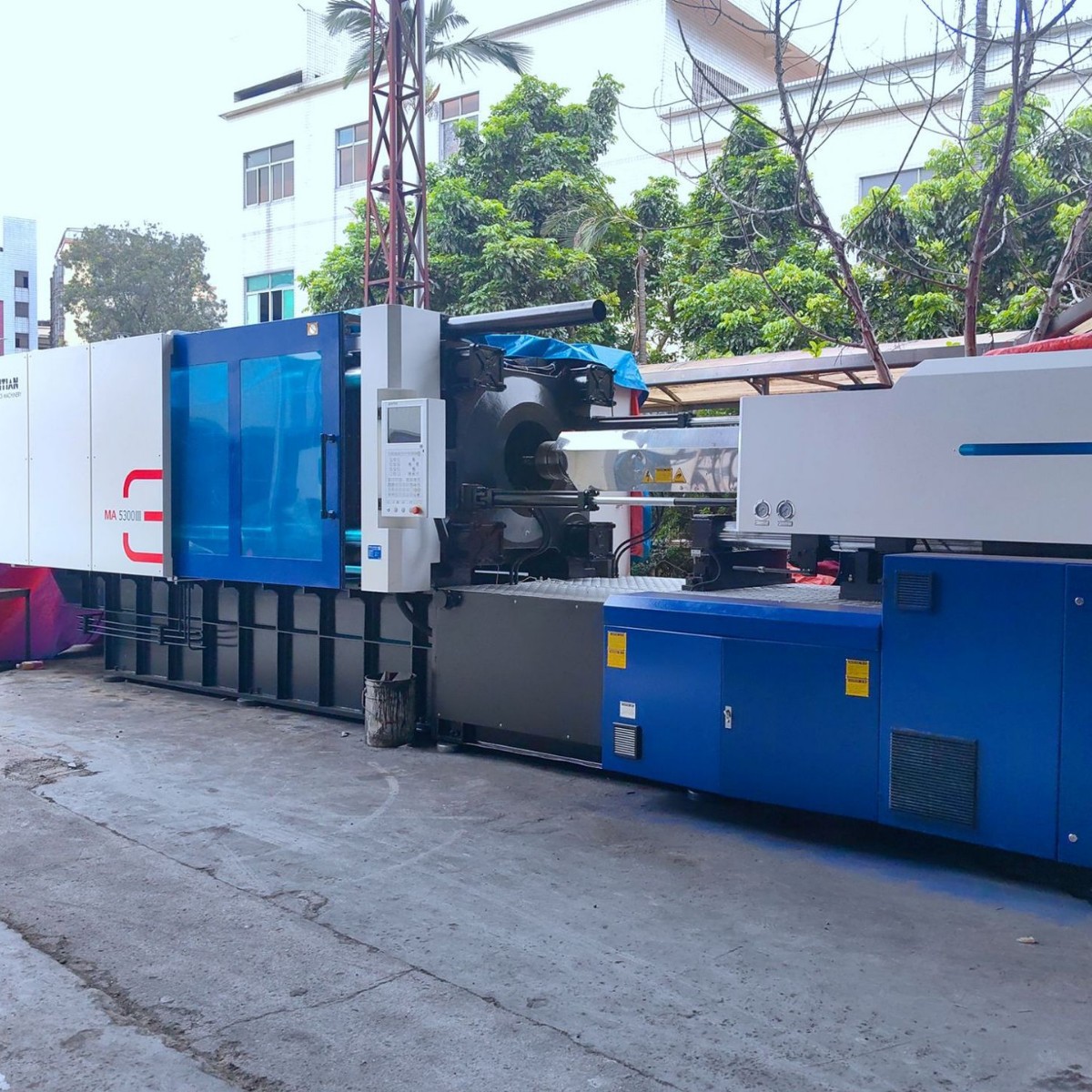 海天注塑机水果筐塑胶机械海天MA530吨二手注塑机塑料成型机