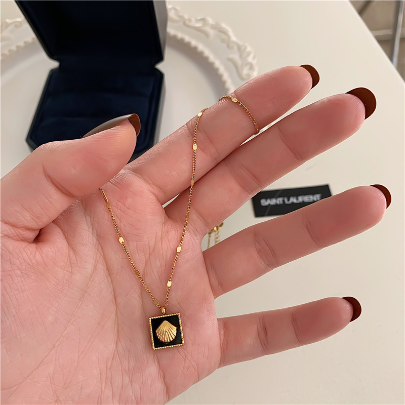5g Weight 0.03µm-0.05µm Gold Plating Thickness PVD Coated Gold Plating Process Real Gold Plated Plating Material Zircon Inlay Material Rings, Earrings, Necklace Classification cable chain Chain Type Daily Occasion 304 Stainless Steel Material Starfish, Shell Pattern All Seasons Season Women's Gender IG Style, Marine Style Style Waterproof Non Tarnish, Inlay Craft PVD Coated Real Gold Plated 18K Gold Starfish Shell Titanium Steel IG Style Marine Style Waterproof Non Tarnish Rings Earrings Necklace 17
