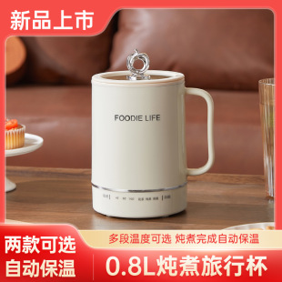 Travel Portable Electric Cup Multifunctional Office Dormitory Burning Cup Electric Boiling Cup Health Pot Electric Stew Cup Gift