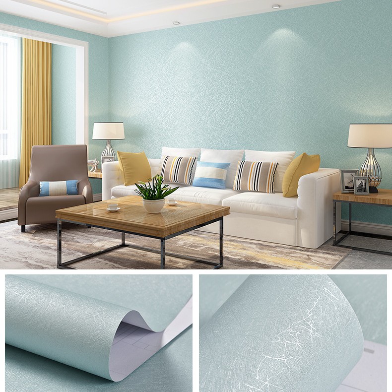 Blue self-adhesive wallpapers
