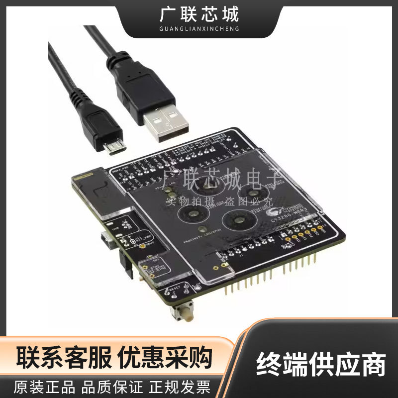 CY3280-MBR3  CY8CMBR3116 Express 触摸 电容式 评估板 - 传感器