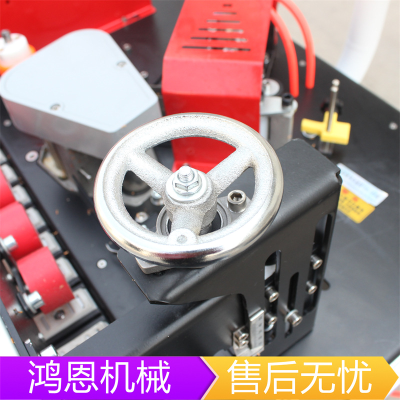 Fábrica directa de alta velocidad máquina de sellado de bordes automático de carpintería de doble cara recortado de borde mecánico pulido línea recta