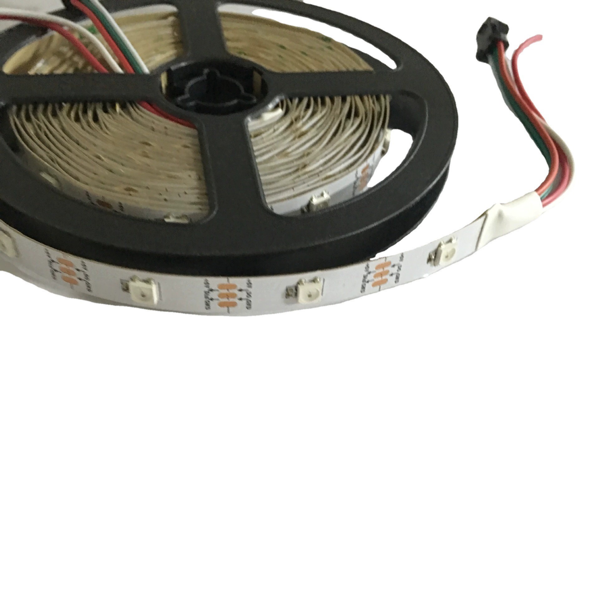 WS2812B Phantom LED одиночная точечная адресуемая лента 5V, полноцветная 5050, встроенный IC, многоцветная мягкая подсветка