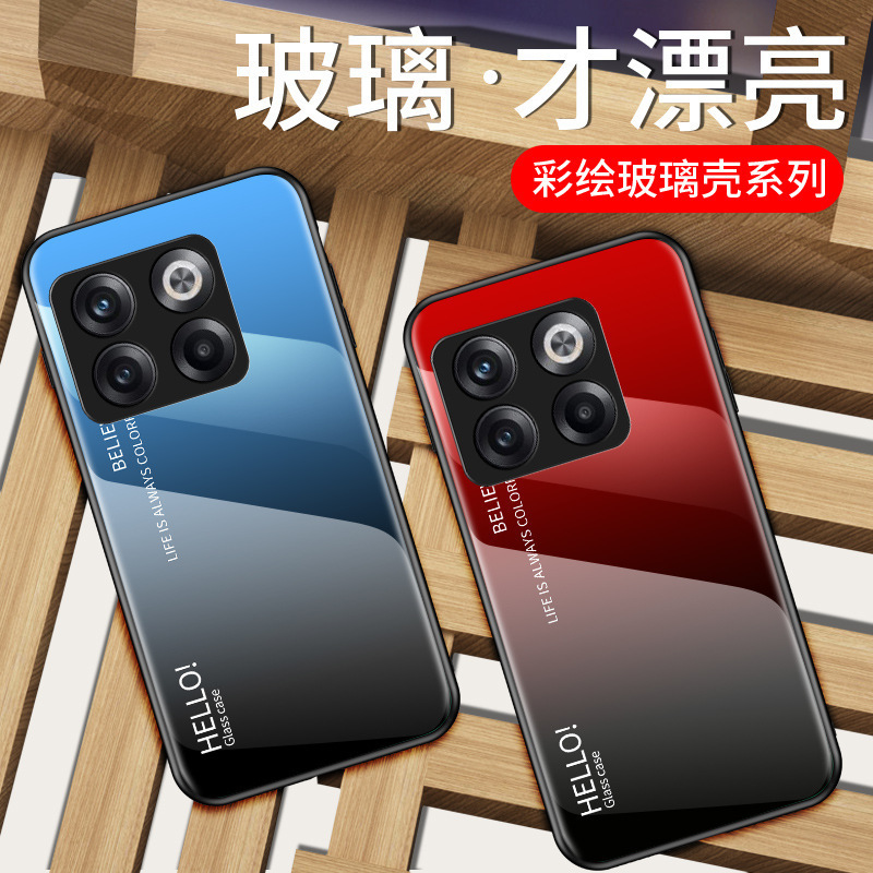 For one plus Nord CE3 phone case 1 8T gradient glass oneplus Nord N30 drop-proof protective case For one plus Nord CE3 phone case 1 8T gradient glass oneplus Nord N30 drop-proof protective case