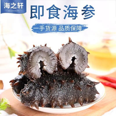factory Dalian Bohai Bay Sea cucumber precooked and ready to be eaten sea cucumber wholesale Fresh sea cucumber Gift box Non dried ginseng 500