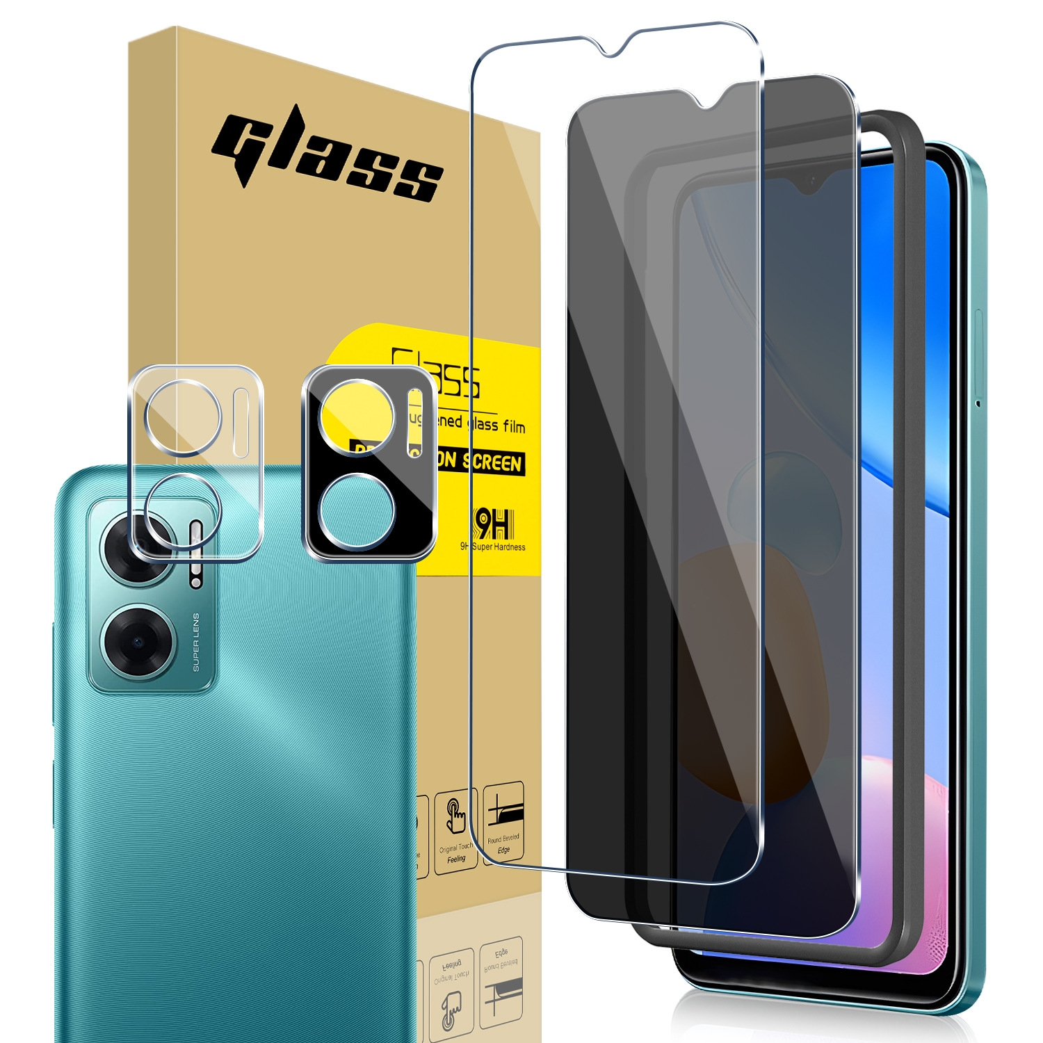 适用小米Xiaomi Redmi 11 Prime 5G钢化膜 红米手机高清保护贴膜