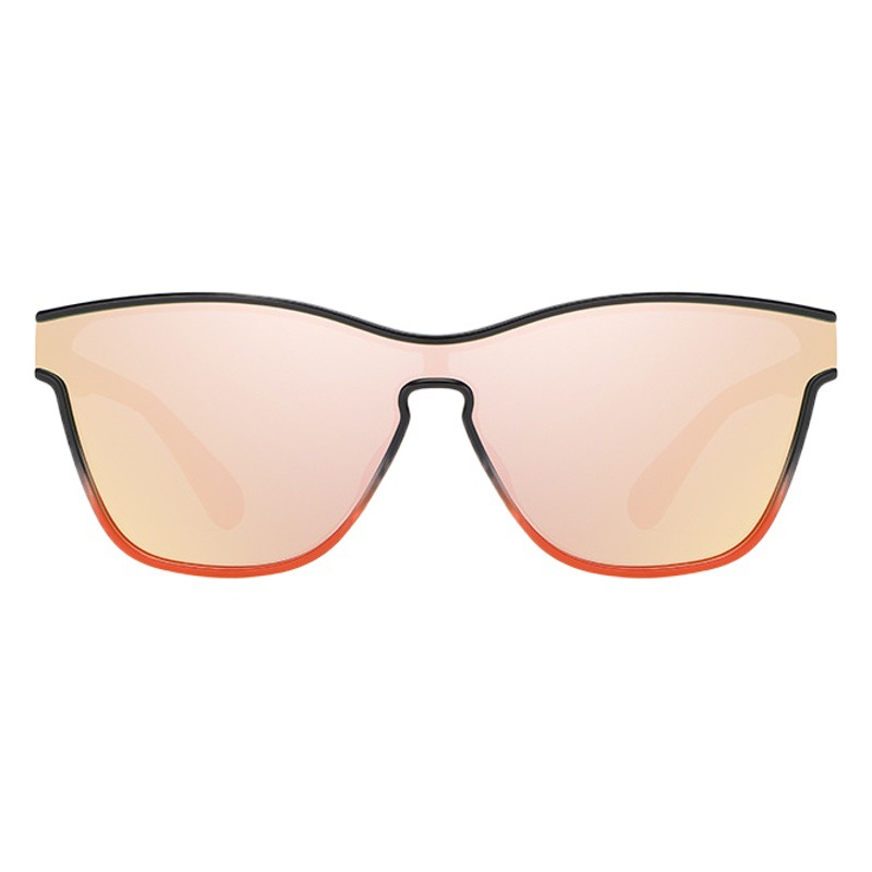 Nuevas gafas de sol polarizadas TR7544 de moda de colores ultra-ligero de una sola pieza lente gafas de sol protección solar UV gafas de sol