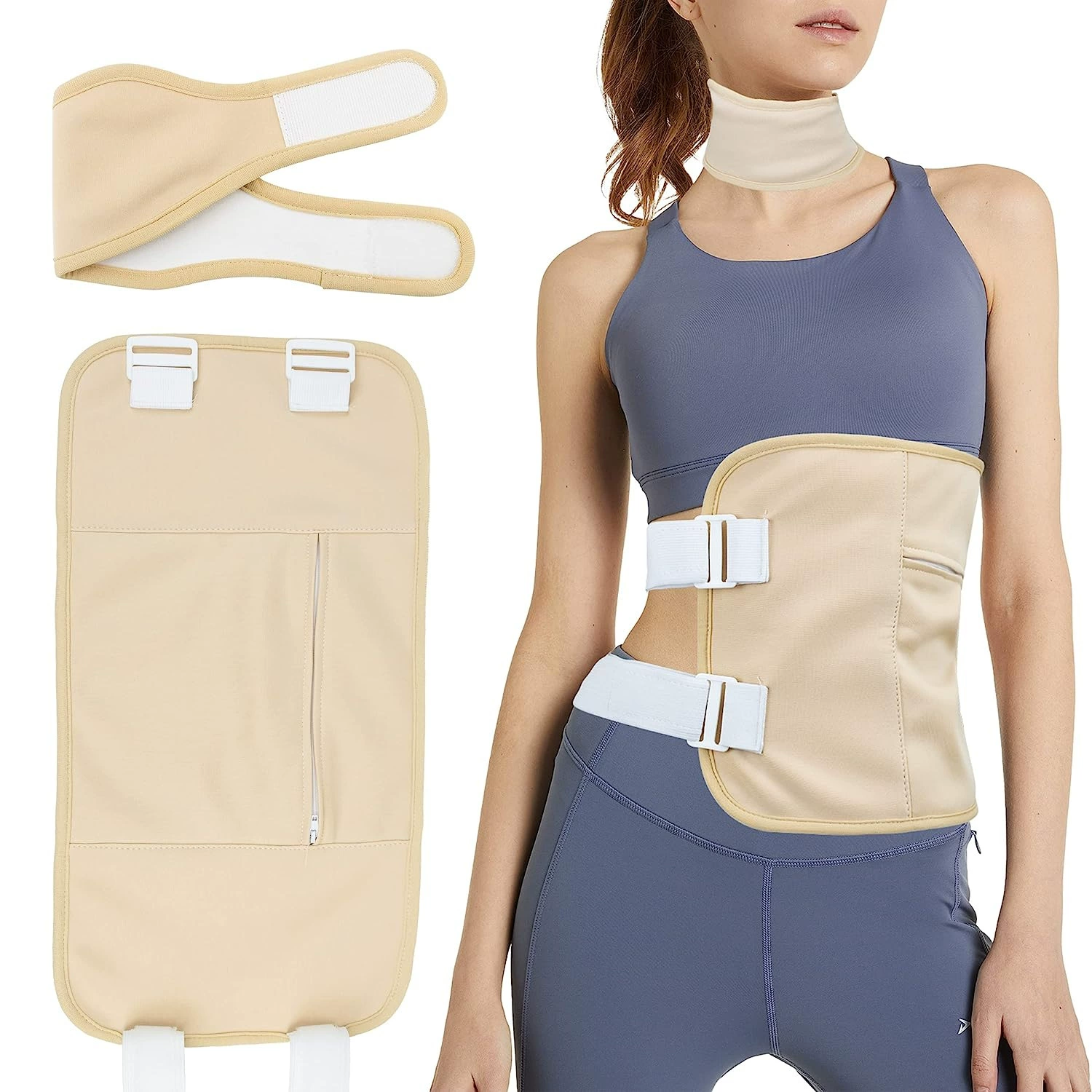 Пакет касторового масла Castor Oil Pack Многоразовый мягкий и герметичный уход за маслом Эфирное масло вспомогательный защитный пояс