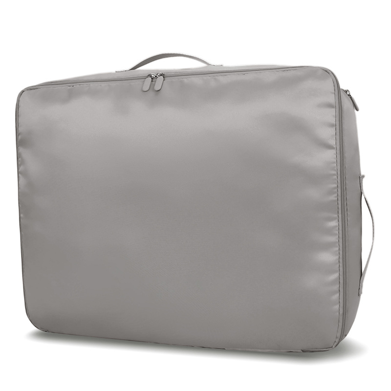 Bolsa de almacenamiento de colcha gruesa, bolsa de almacenamiento de chaqueta de plumón, ropa de dormitorio de gran capacidad, bolsa de embalaje y acabado en movimiento