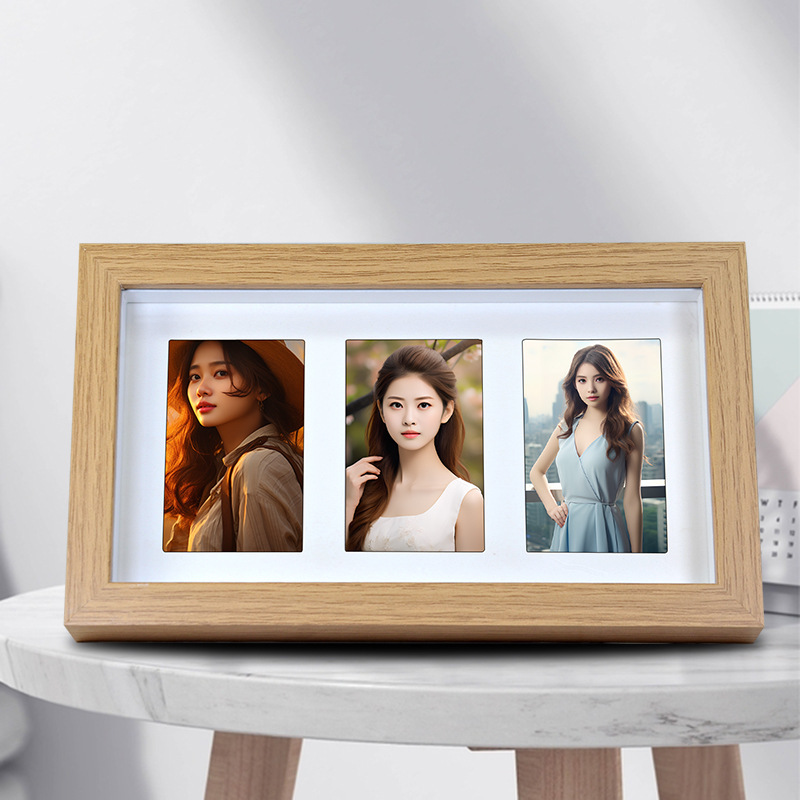3 inch strip photo frame creative combination of two-frame art photo three-frame four-frame wedding commemorative frame set table wholesale 3 inch strip photo frame creative combination of two-frame art photo three-frame four-frame wedding commemorative frame set table wholesale