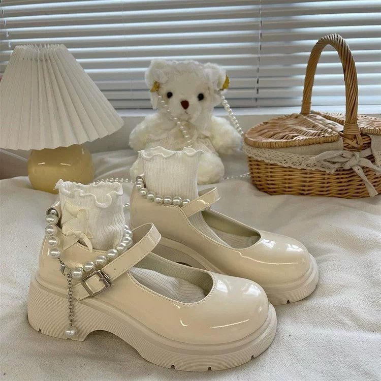 Женские лоферы на платформе Mary Jane, новинка осени 2023, повседневная модная универсальная обувь без застежек, нишевая женская обувь