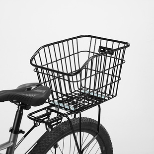 Stainless Steel Bicycle Basket, Bicycle Basket, Road Bike Basket, Bicycle Rear Basket, Storage Basket, Retro Basket