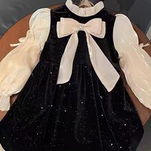 2025�����Ӻ�ӽqŮͯ��ʽƴɫ����ȹ�L�����Ռ����كɼ���Ʒ���l