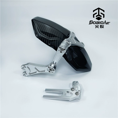 Electric vehicle fender — Rear Shield - second-generation-fender-universal-type-silver
