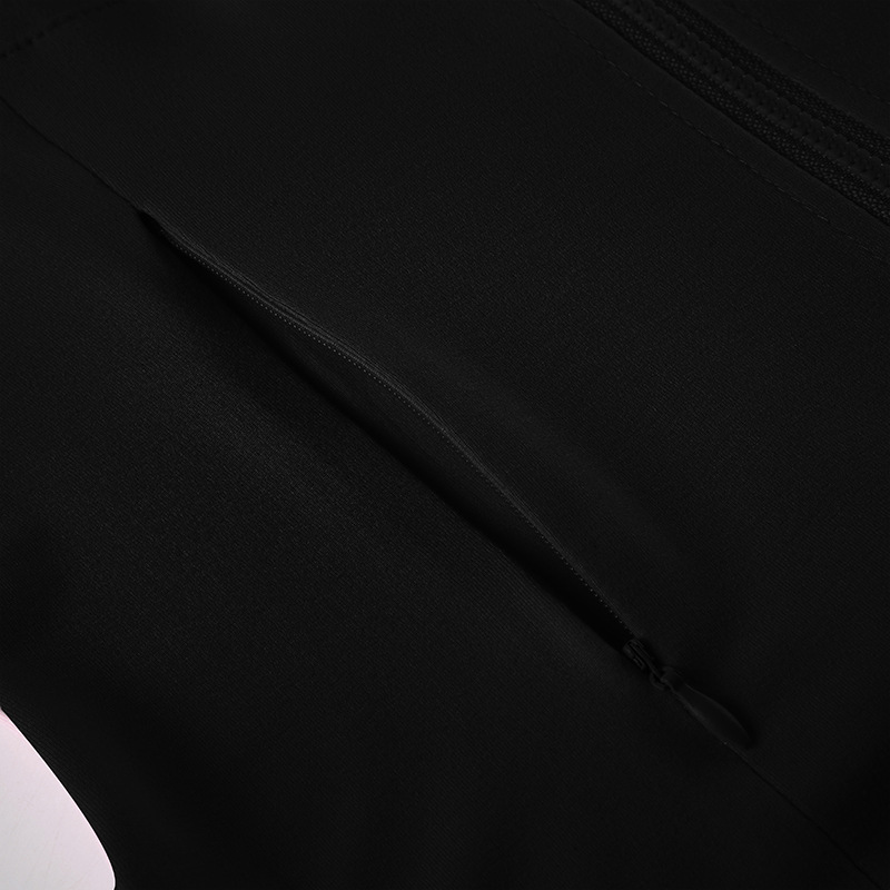 Solid Color Sports Fitness Running Top Yoga Slim Fit Fall Winter Outer Wear Hooded Zipper T shirt for Women