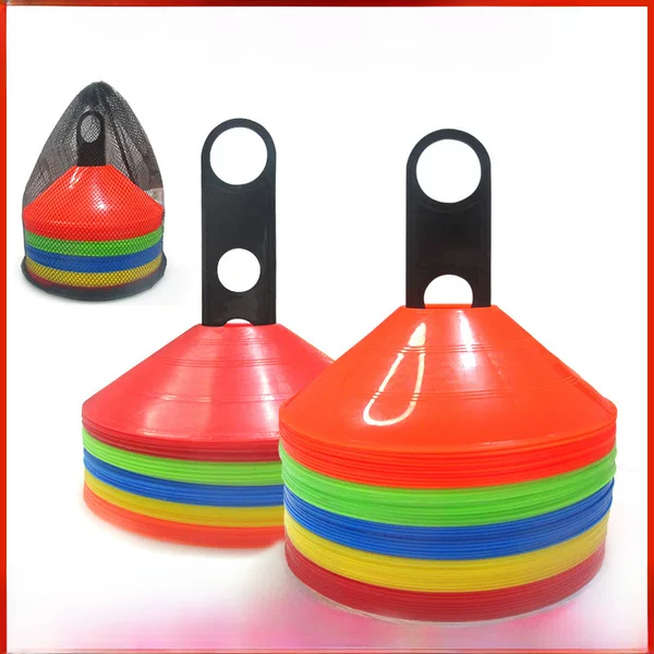 Football training sign plate round mouth sign plate football training equipment cone plate obstacle sign wholesale