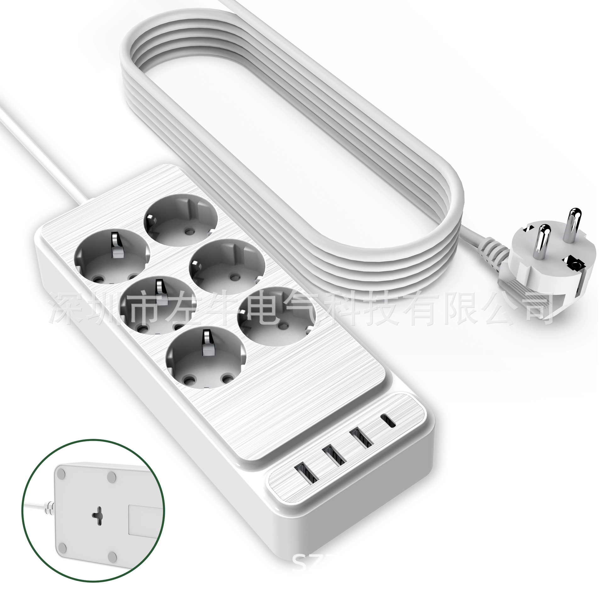 PD欧规插座 欧规排插  防浪涌插座 美规墙插 USB插座 美规插座