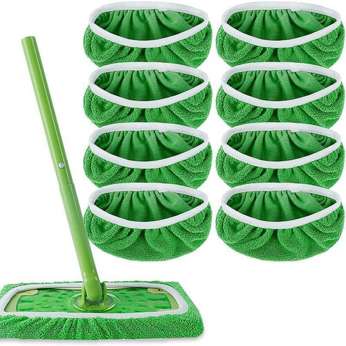 Hot fit swiffer mop cloth washing reusable mop plate mop replacement cloth cover