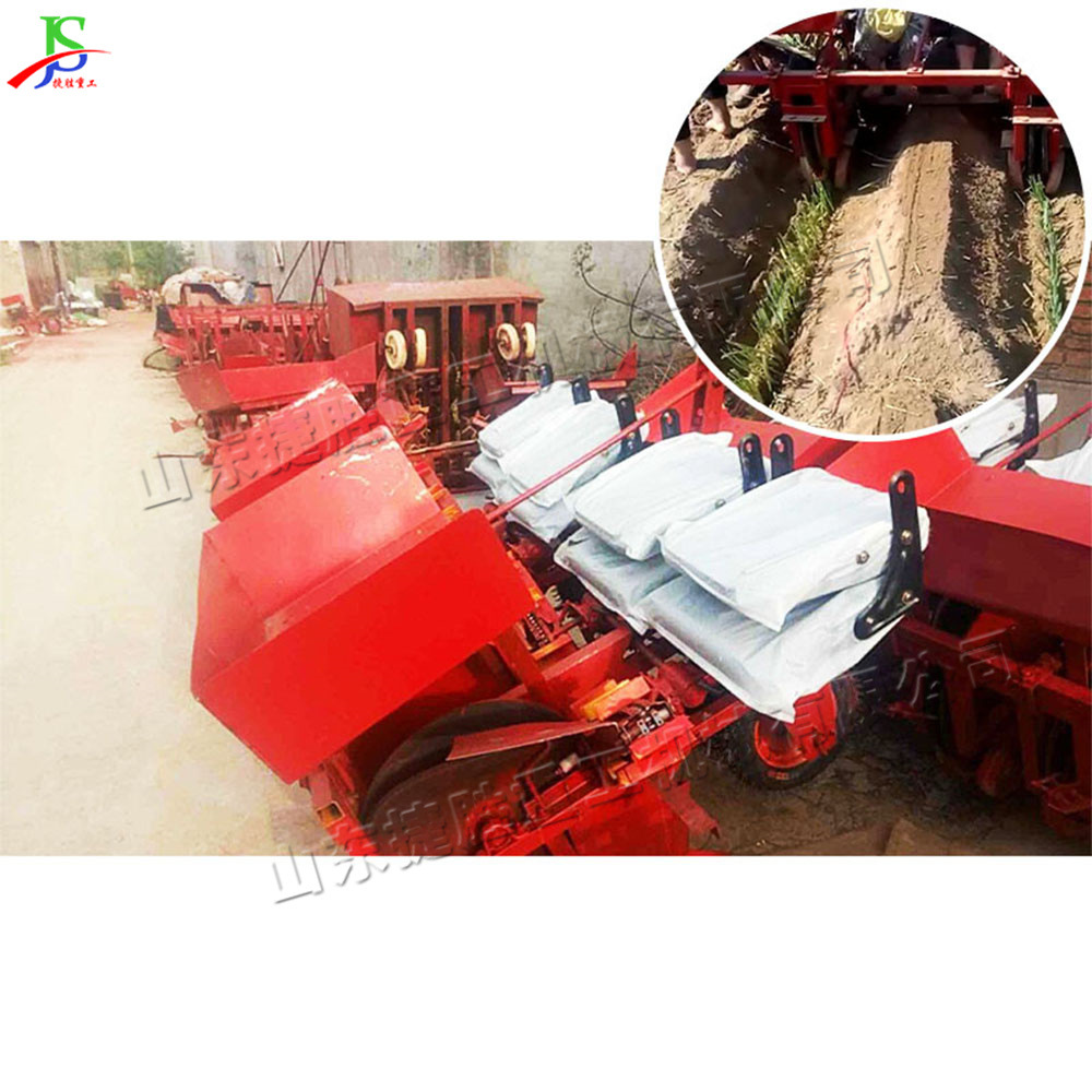 拖拉机带动大葱移栽器 蔬菜秧苗栽苗机 小型后置式载苗定植器