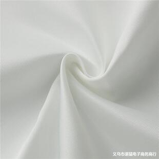 现货全涤斜纹纱卡 白色斜纹布绦纶布购物袋桌布数码热转印花面料-阿里巴巴
