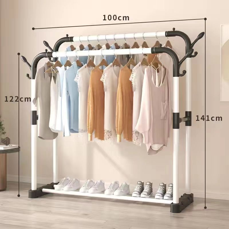 간단한 더블 로드 100CM-화이트