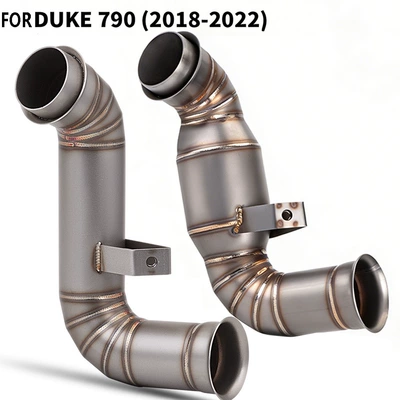 Exhaust pipe modification for 790ADV R RALLY 890R with non-destructive installation