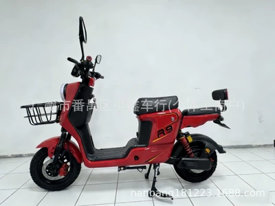 Elektrikli motosikletlər with Long Range for Delivery, Electric - red-export-bare-bike-battery-not-included