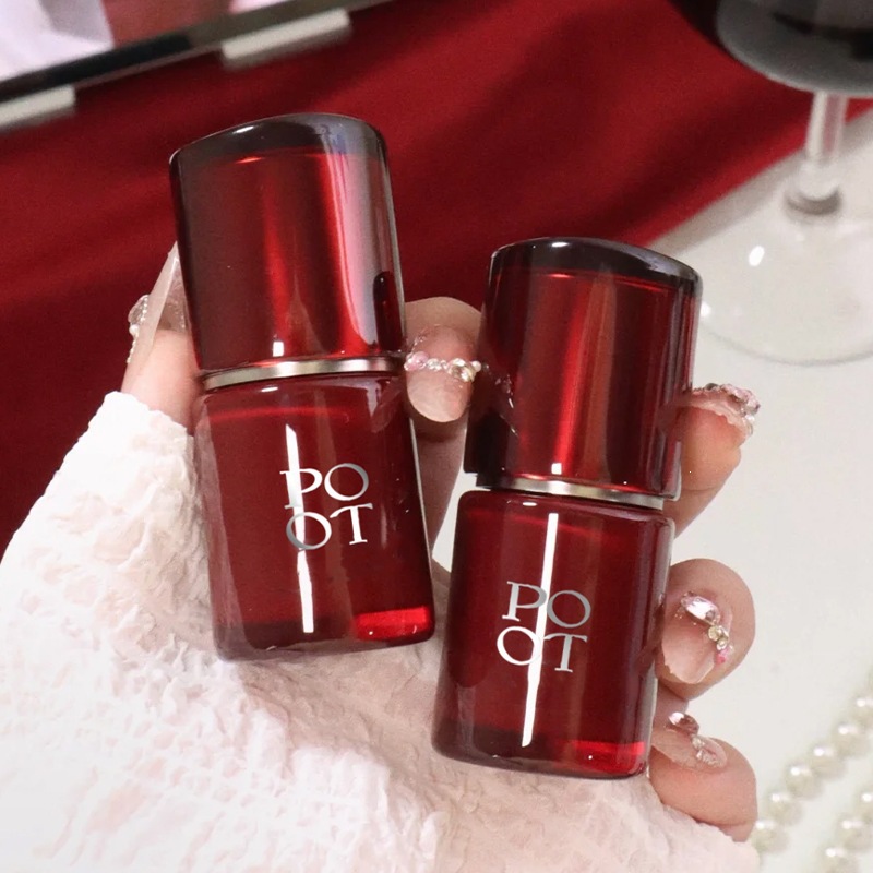Poto Multi-Purpose Matte Lip Glaze Velvet Matte Lip Mud Blush Three-In-One Same Style as Used on Kuaishou and Douyin Live Streaming Wholesale