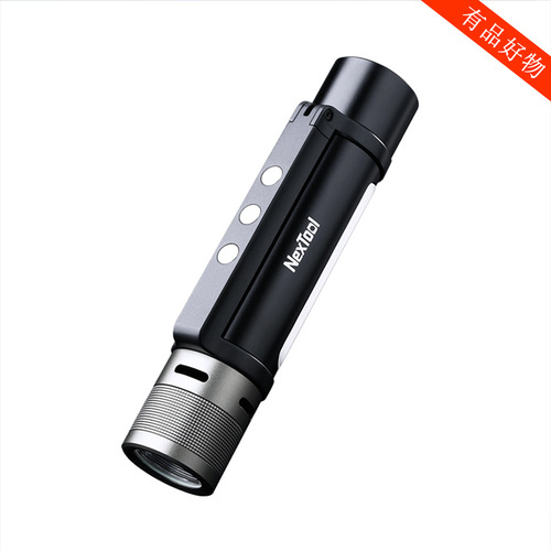 Natuo Thunder Flashlight Outdoor 6-in-1 Strong Light Ultra-Bright Long-range LED Lighting Portable Emergency Rechargeable Flashlight