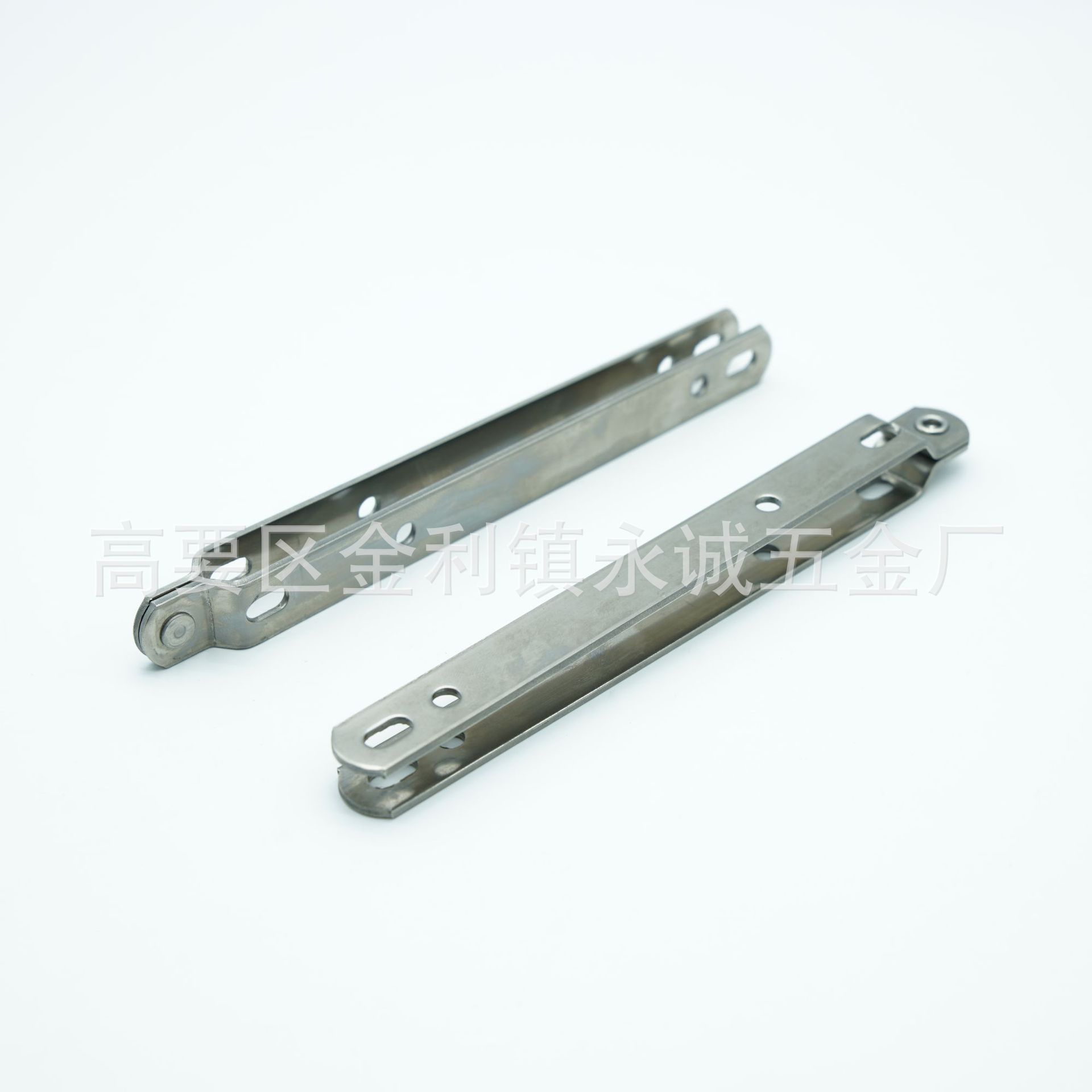 窗户风撑限位器不锈钢二连杆滑撑塑钢平开窗防风支架窗户撑杆