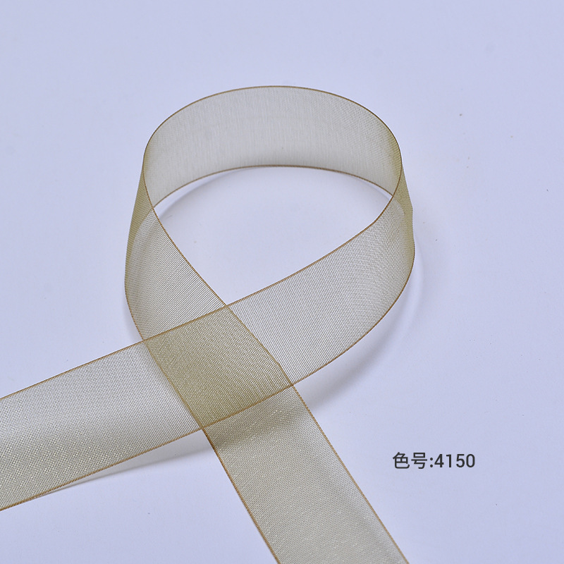 Yao Ming cinta al por mayor cinta de cumpleaños decoración de la boda caja de regalo embalaje cinta de nieve gradiente de color mágico 2cm