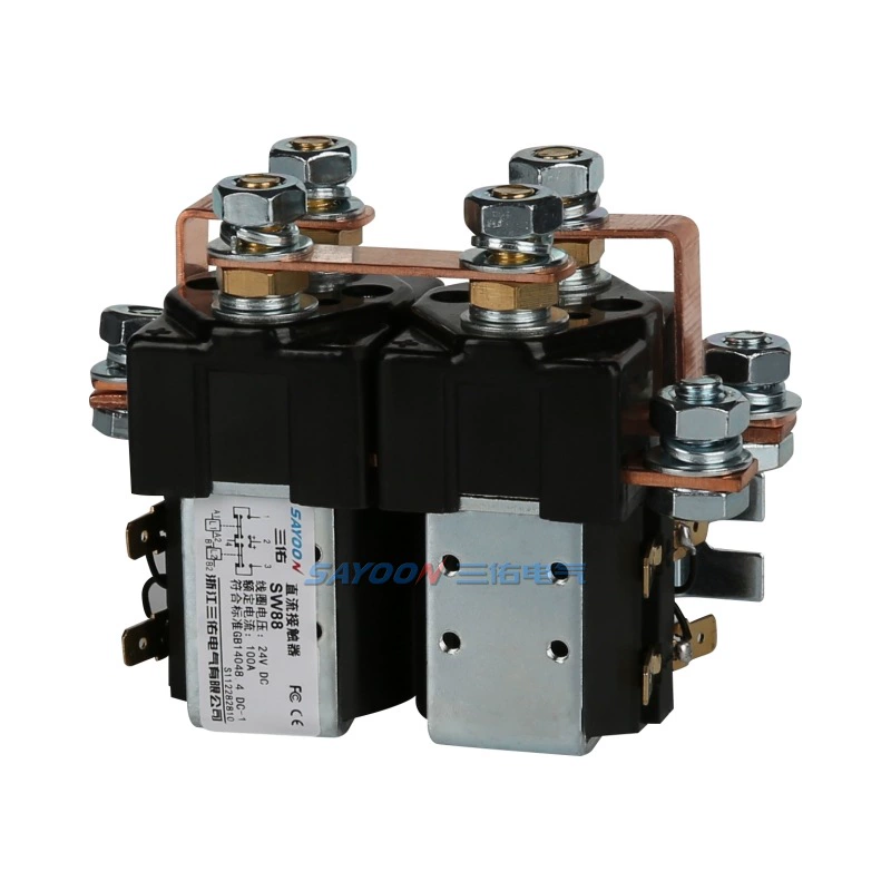Sanyou/Sayoon DC contactor SW series models are complete